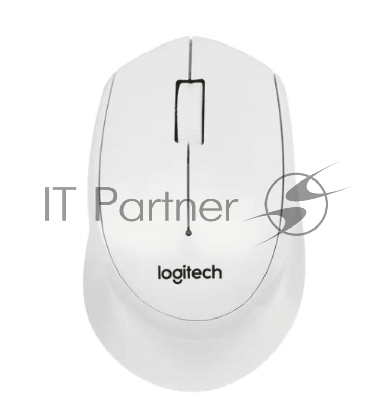Мышь беспроводная Logitech M330 Silent Plus White (белая, оптическая, 1000dpi, 2.4 GHz/USB-ресивер, бесшумная, под правую руку) (арт. 910-004926, M/N: M-R0051 / C-U0010)