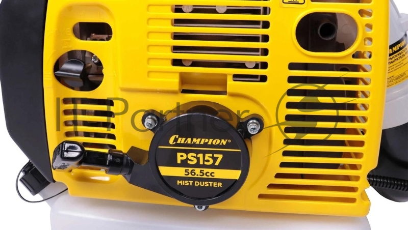 Опрыскиватель-распылитель CHAMPION PS157 {2,6кВт 56,5см? 15м бак 14л 0,14-3,03 л/мин 11,3кг}