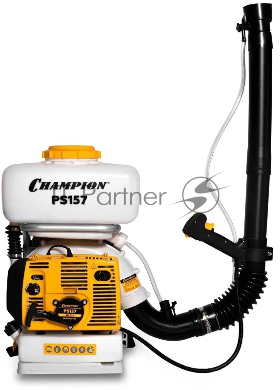 Опрыскиватель-распылитель CHAMPION PS157 {2,6кВт 56,5см? 15м бак 14л 0,14-3,03 л/мин 11,3кг}