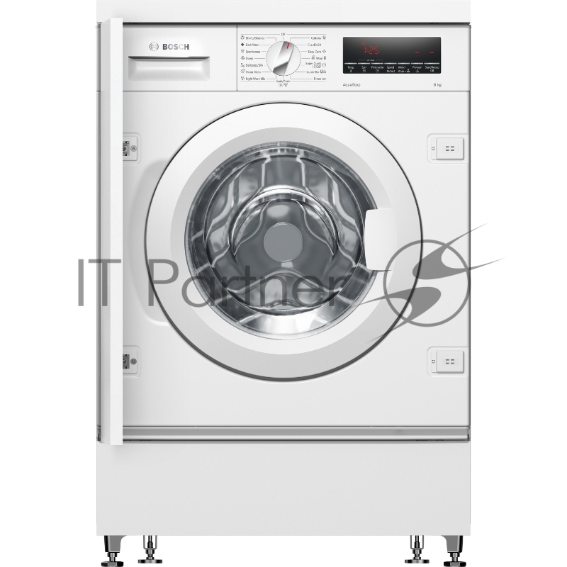 Встраиваемая стиральная машина Bosch WIW28542EU 60x55.5x85см, фронтальная загрузка, объем загрузки белья 8кг, 1400 об/мин