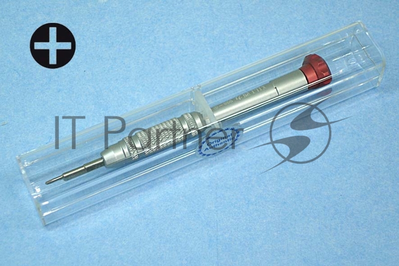 Отвертка крестовая 998-1,2 +1.2 серебристая