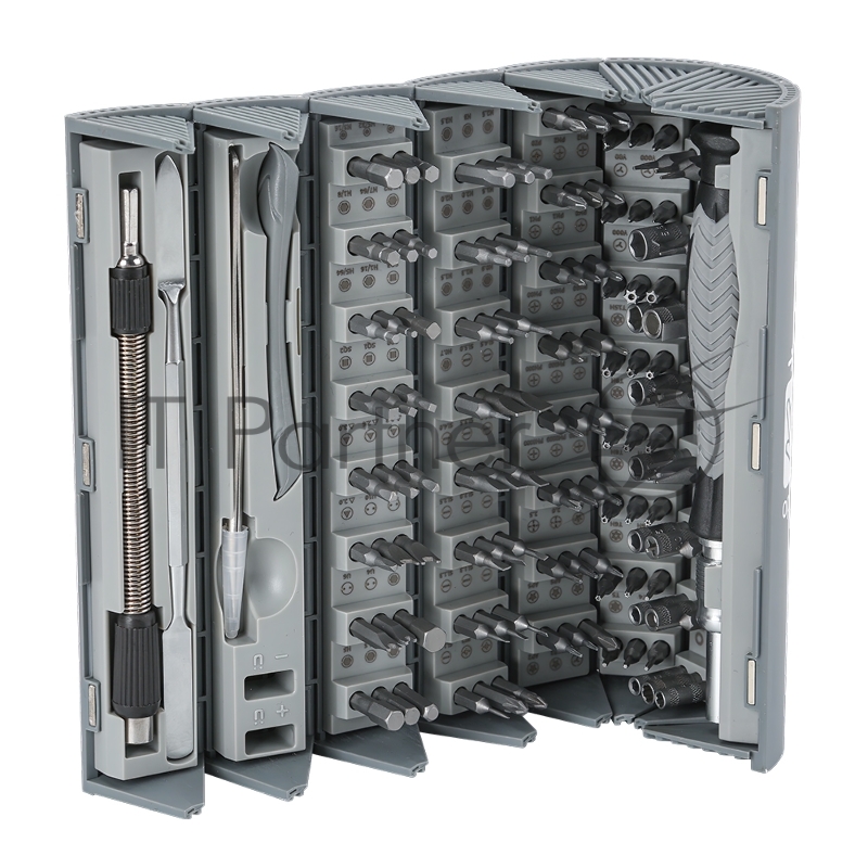 Отвертка с набором бит 126 в 1