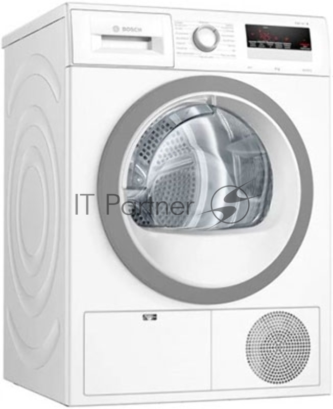 Сушильная машина Bosch WTH85V0KPL отдельностоящая, панель управления на польском языке