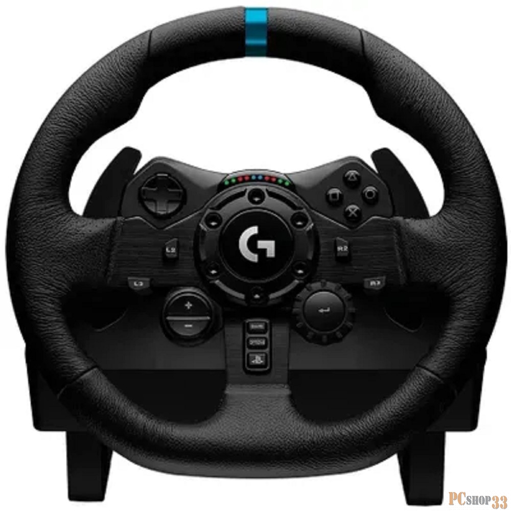 Контроллер для игровых симуляторов Logitech G923 (гоночный руль и педали для Xbox, PS и ПК), китайская вилка в розетку (M/N: WU0006)
