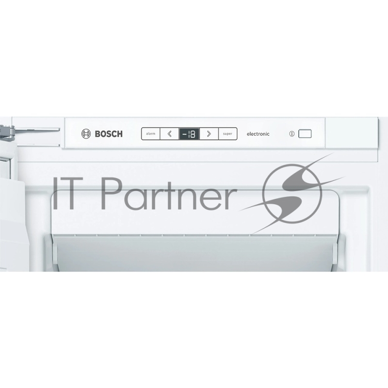 Морозильный шкаф Bosch GIN81AEF0U встраиваемый 235л, 1-камерный, генератор льда, 55.8x54.5x177.5см, белый