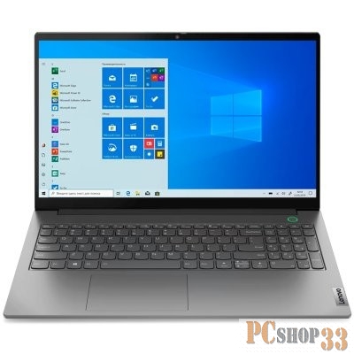 Ноутбук Lenovo Thinkbook 15 G3 ACL Ryzen 5 5500U 8Gb SSD512Gb AMD Radeon 15.6 IPS FHD (1920x1080) noOS grey WiFi BT Cam (21A4003ERU)