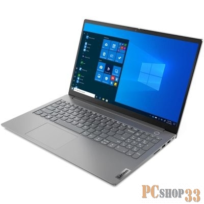 Ноутбук Lenovo Thinkbook 15 G3 ACL Ryzen 5 5500U 8Gb SSD512Gb AMD Radeon 15.6 IPS FHD (1920x1080) noOS grey WiFi BT Cam (21A4003ERU)