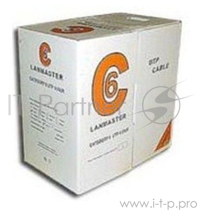 Кабель информационный Lanmaster TWT-6UTP-GY кат.6 U/UTP не экранированный 4X2 PVC внутренний 305м се