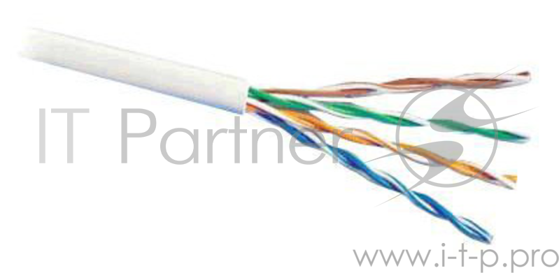 Кабель информационный Lanmaster TWT-6UTP-GY кат.6 U/UTP не экранированный 4X2 PVC внутренний 305м се