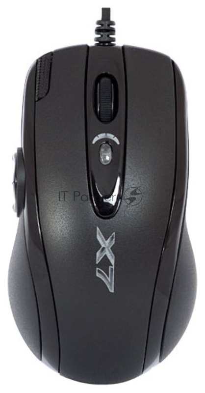 Мышь A4Tech F6 (Black) V-track, 400-3000dpi 5 mod, 10 кн, 160kb memory, 30G/sec, 125-1000hz USB, key 3ms