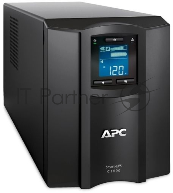 Источник бесперебойного питания APC Smart-UPS SMC1000IС 600Вт 1000ВА черный