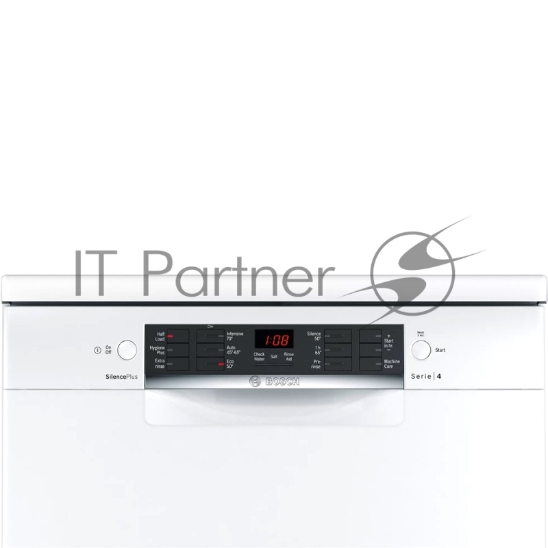 Отдельностоящая посудомоечная машина Bosch SMS46NW01B 60 см Serie 4