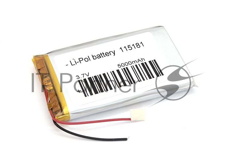 Аккумулятор Li-Pol (батарея) 11*51*81мм 2pin 3.7V/5000mAh