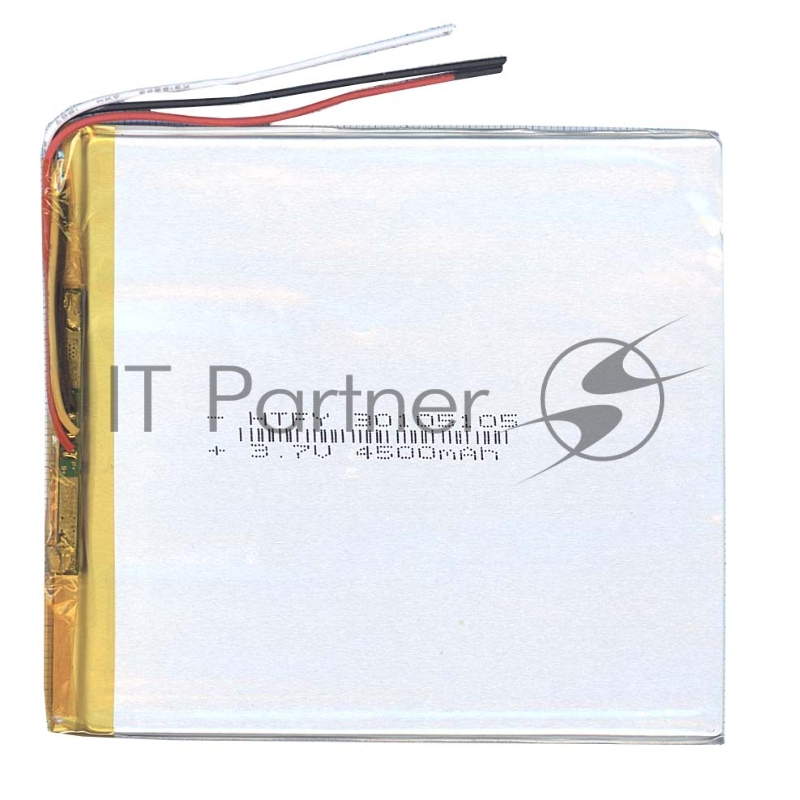 Аккумулятор Li-Pol (батарея) 3*105*105мм 3pin 3.7V/4500mAh