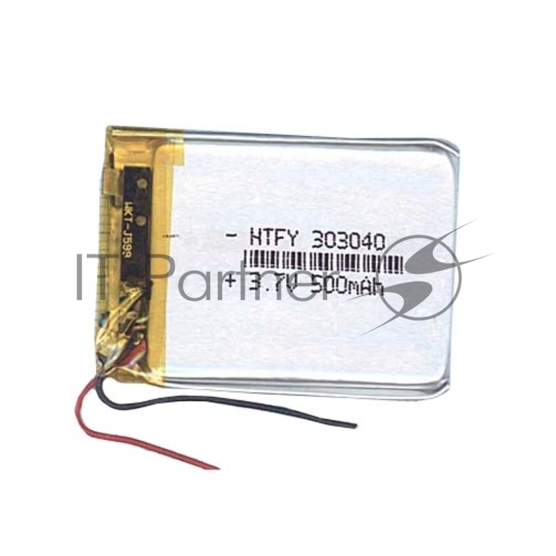Аккумулятор Li-Pol (батарея) 3*30*40мм 2pin 3.7V/500mAh