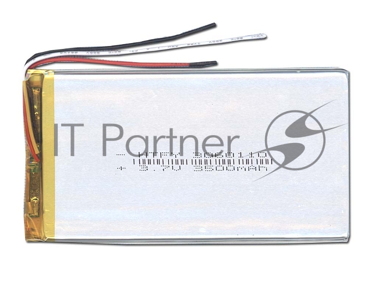 Аккумулятор Li-Pol (батарея) 3*60*110мм 3pin 3.7V/3500mAh