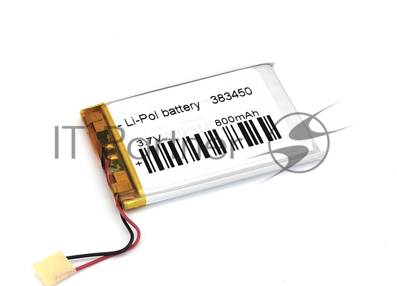 Аккумулятор Li-Pol (батарея) 3.8*34*50мм 2pin 3.7V/800mAh
