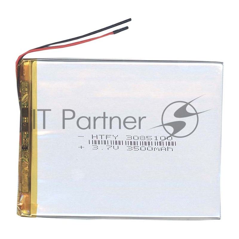 Аккумулятор Li-Pol (батарея) 3*85*100мм 2pin 3.7V/3500mAh