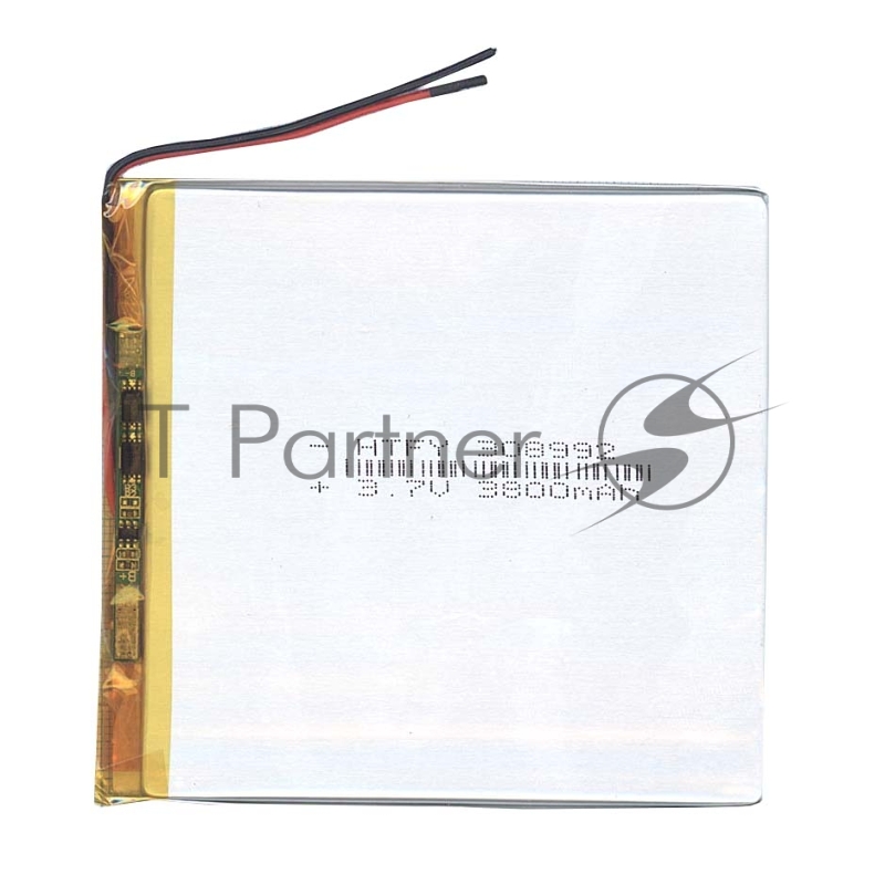 Аккумулятор Li-Pol (батарея) 3*89*92мм 2pin 3.7V/3800mAh
