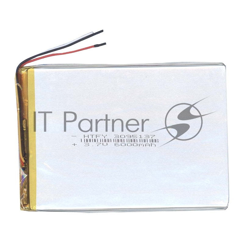 Аккумулятор Li-Pol (батарея) 3*95*137мм 3pin 3.7V/6000mAh
