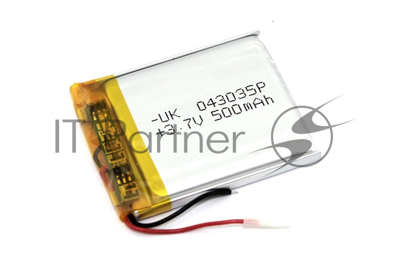 Аккумулятор Li-Pol (батарея) 4*30*35мм 2pin 3.7V/500mAh
