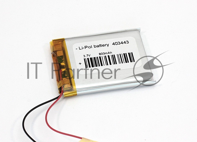 Аккумулятор Li-Pol (батарея) 4*34*43мм 2pin 3.7V/430mAh