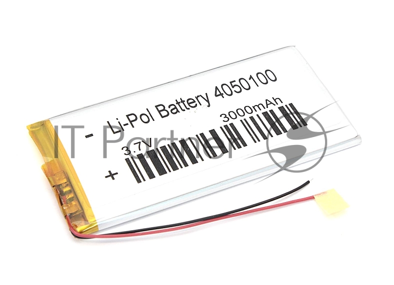 Аккумулятор Li-Pol (батарея) 4*50*100мм 2pin 3.7V/3000mAh