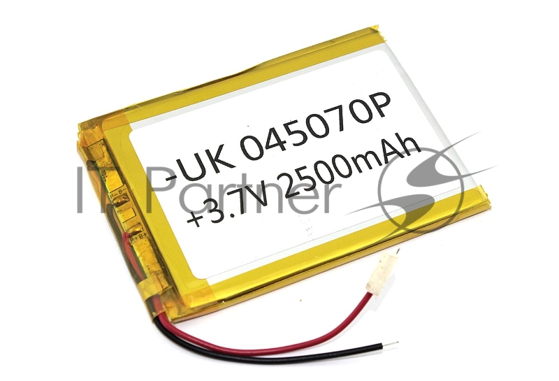 Аккумулятор Li-Pol (батарея) 4*50*70мм 2pin 3.7V/2500mAh