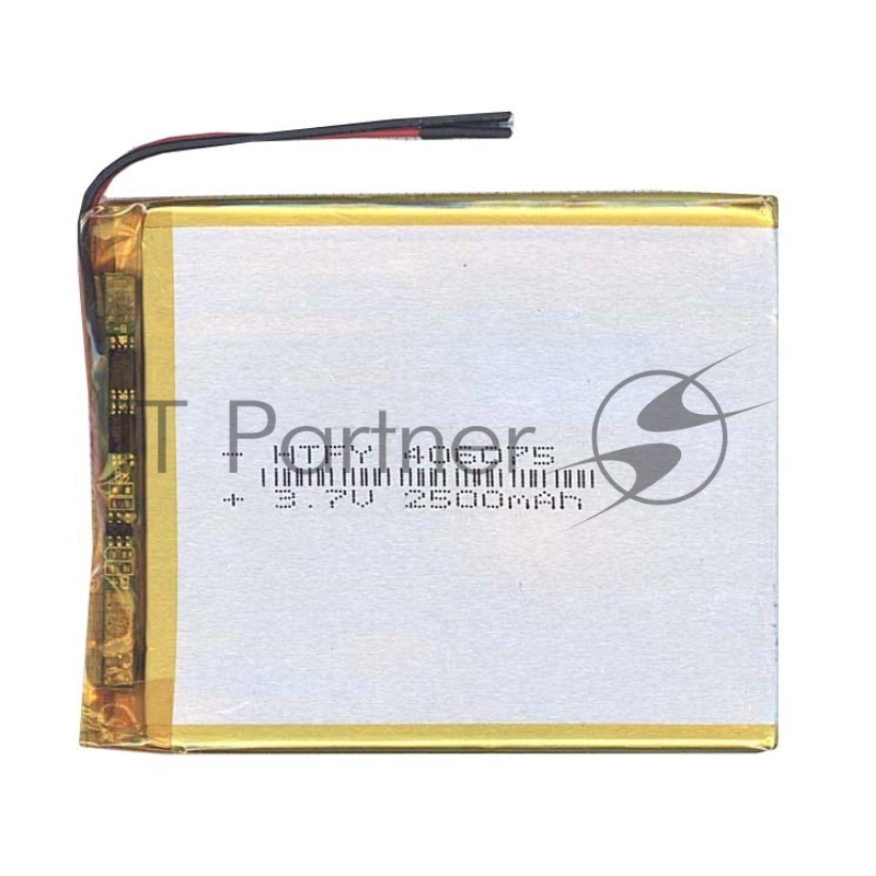 Аккумулятор Li-Pol (батарея) 4*60*75мм 2pin 3.7V/2500mAh