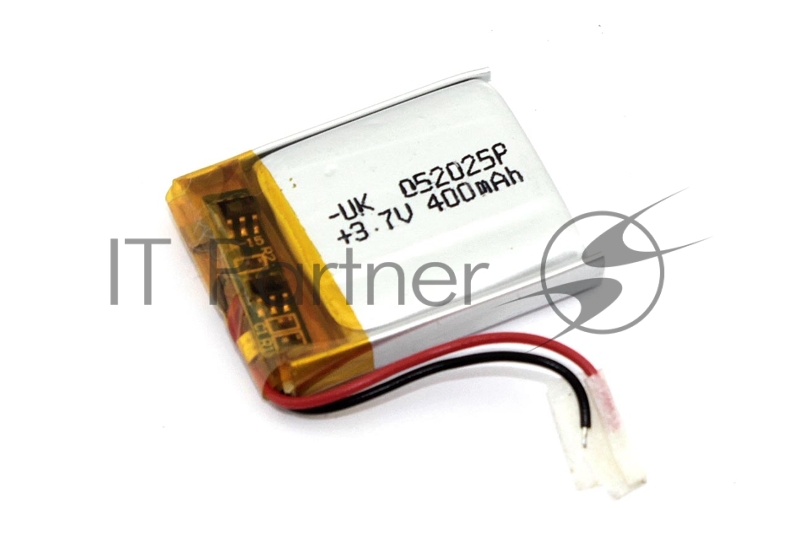 Аккумулятор Li-Pol (батарея) 5*20*25мм 2pin 3.7V/400mAh