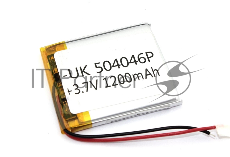 Аккумулятор Li-Pol (батарея) 5*40*46мм 2pin 3.7V/1200mAh