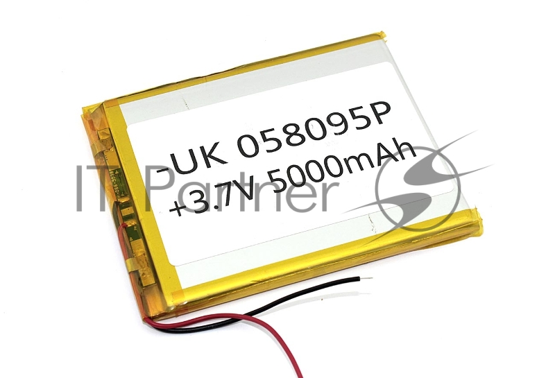 Аккумулятор Li-Pol (батарея) 5*80*95мм 2pin 3.7V/5000mAh