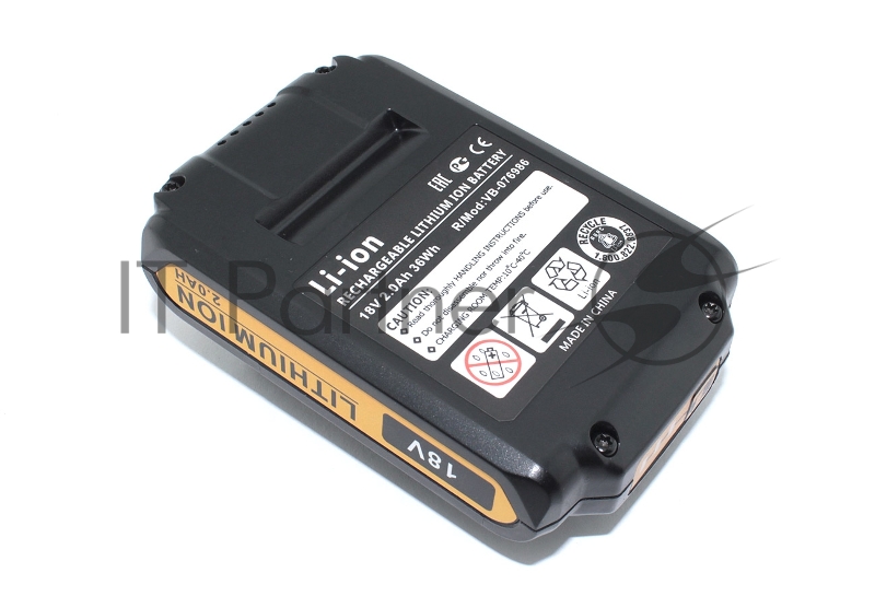 Аккумулятор для DeWalt DCD, DCF, DCG, DCL, DCN, DCS 18V 2000mAh Li-Ion