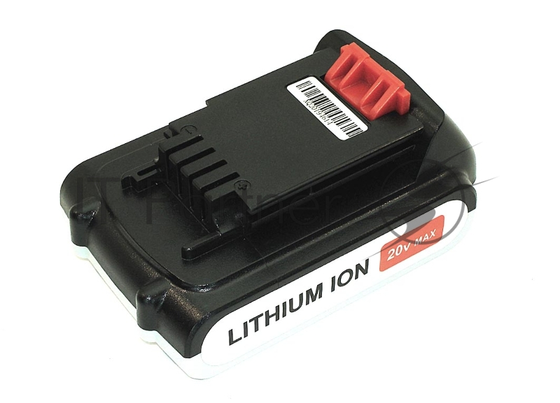 Аккумулятор для Black & Decker (p/n: LB20, LBX20, LBXR20 SL186K, ASL188K, BDCDMT12) 20V 2Ah Li-ion