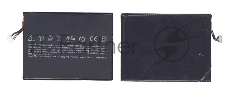 Аккумуляторная батарея BG41200 для HTC EVO VIEW 4G, FLYER