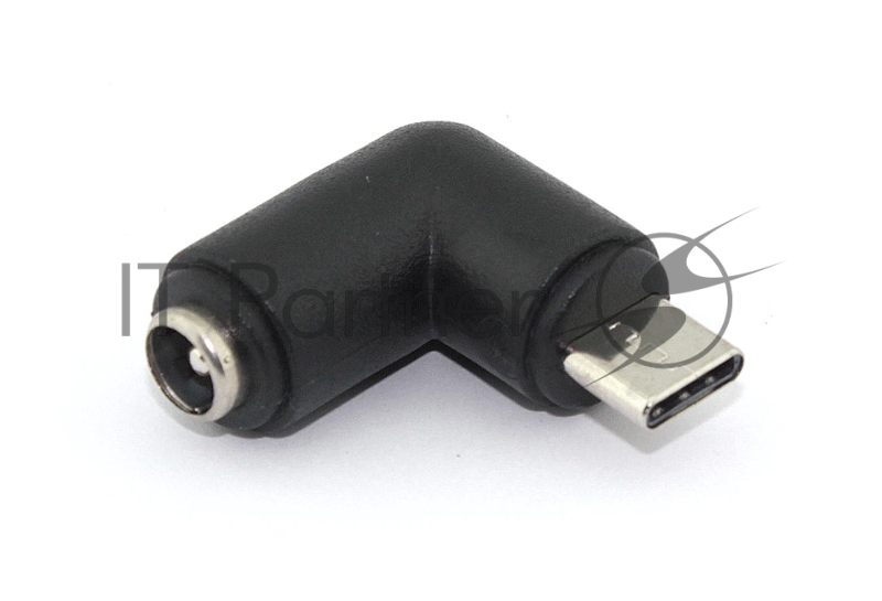 Переходник 5,5х2,5 на Type-С угловой папа
