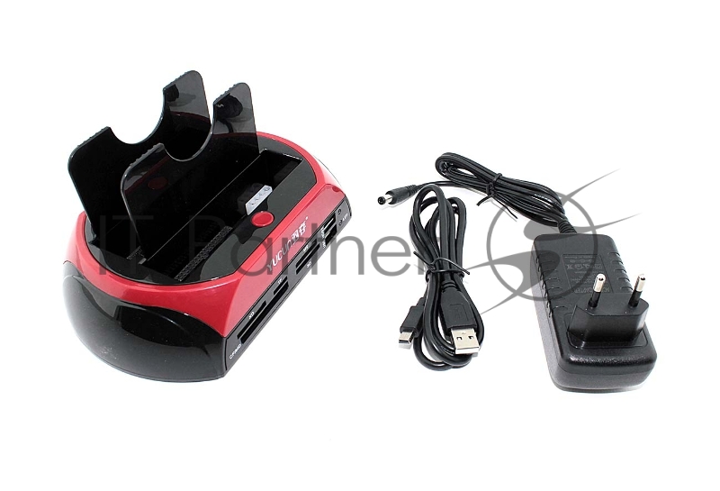 Адаптер-переходник (стакан) для HDD SATA/IDE USB 2.0 + кардридер