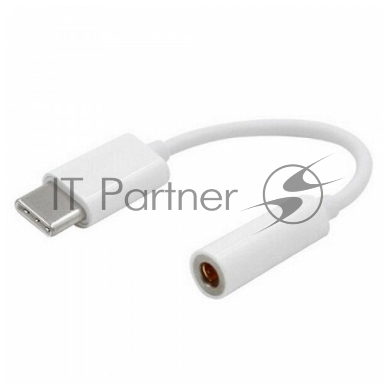 Переходник Xiaomi Type-C на mini-Jack 3.5 мм белый