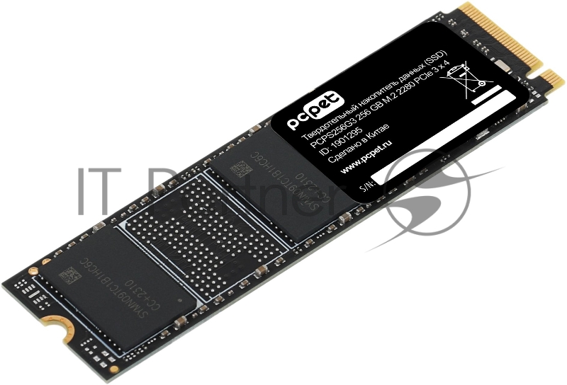 Накопитель SSD PC Pet PCI-E 3.0 x4 256Gb PCPS256G3 M.2 2280 OEM