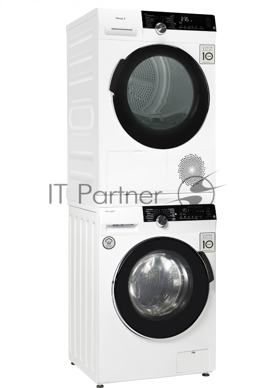 Сушильная машина Weissgauff WD 599 DC Inverter Heat Pump кл.энер.:A+++ макс.загр.:8кг белый