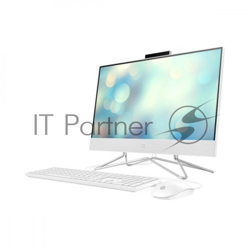 Моноблок HP 22-dd2006ci NT 21.5 FHD(1920x1080) Core i3-1215U, 8GB DDR4 3200 (1x8GB), SSD 256Gb, Intel Internal Graphics, noDVD,Rus/Eng kbd&mouse wired, HD Webcam, Snow White, FreeDos, 1Y Wty