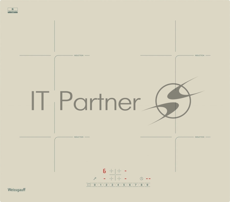Индукционная варочная поверхность Weissgauff HI 640 GSC бежевый