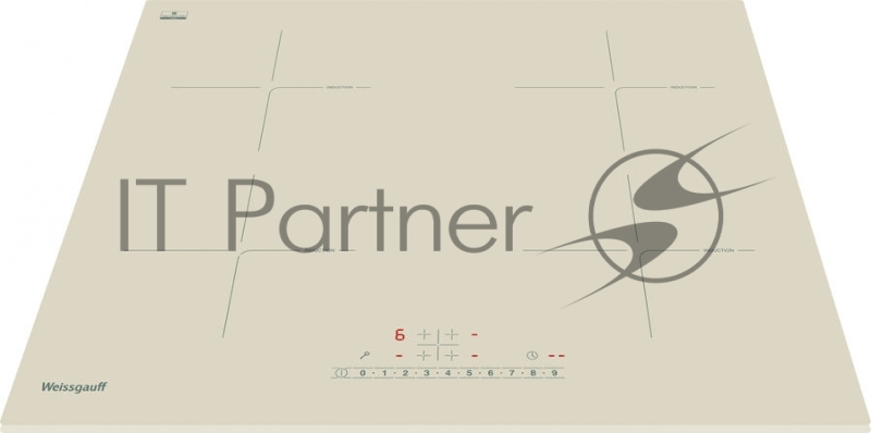 Индукционная варочная поверхность Weissgauff HI 640 GSC бежевый