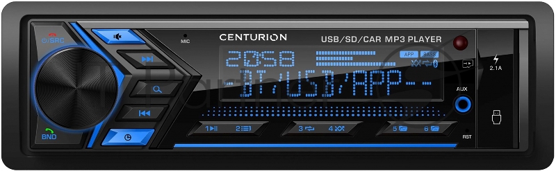Автомагнитола Centurion MX-050 1DIN 4x50Вт
