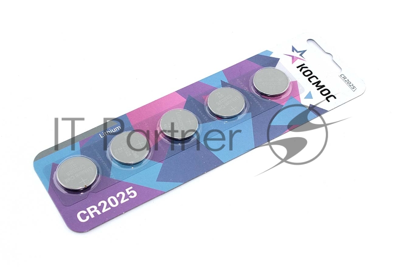 Батарейка Космос CR2025 5 шт.