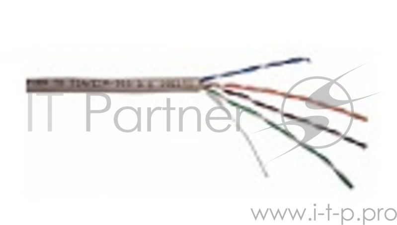 Кабель TWT FTP, серии XS, 4 пары, Кат.5e, PVC, серый, 305 метров