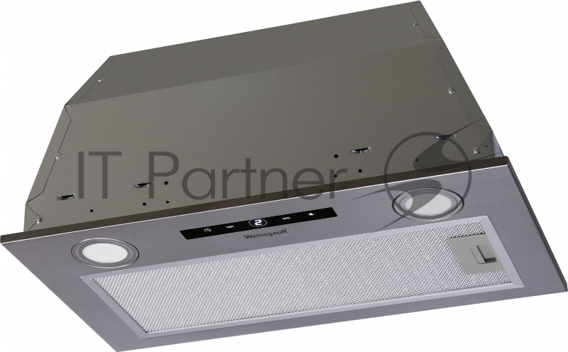 Вытяжка встраиваемая Weissgauff BOX 1200 IX нержавеющая сталь управление: сенсорное (1 мотор)