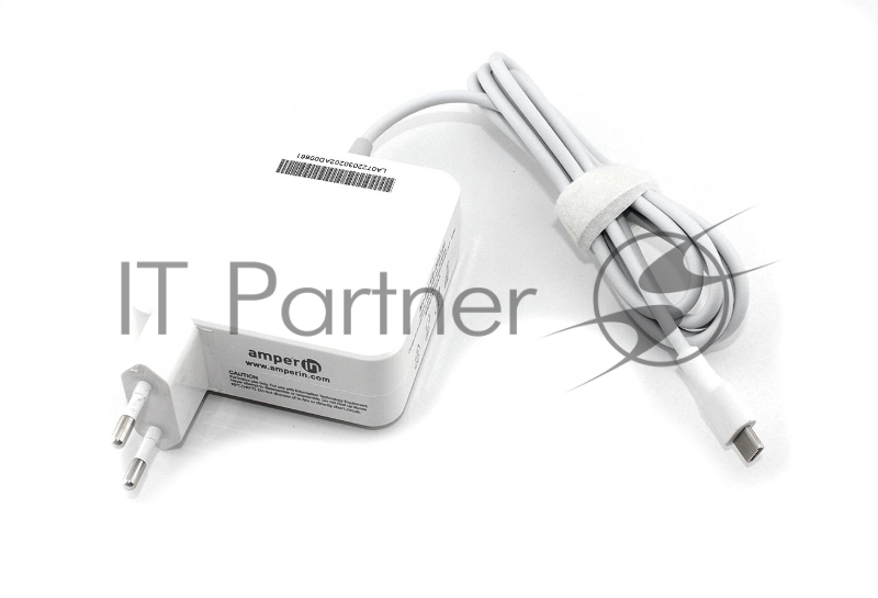 Блок питания (сетевой адаптер) Amperin AI-XI65CW для ноутбуков Xiaomi 65W USB Type-C White