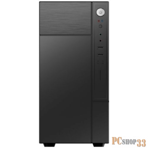 Корпус с блоком питания 450Вт./ Case Forza mATX case, black, w/PSU 450W 12cm, w/2xUSB2.0, w/pwr cord, w/o FAN