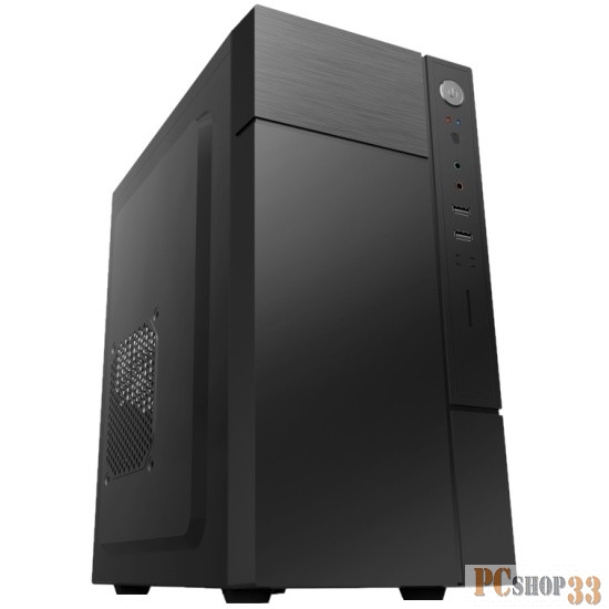 Корпус с блоком питания 450Вт./ Case Forza mATX case, black, w/PSU 450W 12cm, w/2xUSB2.0, w/pwr cord, w/o FAN